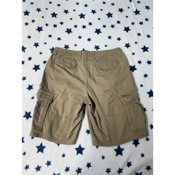 Gap Rugged Cargo Shorts Men's Size 34 Khaki Utility Pockets - Picture 3 of 7